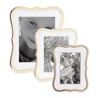 kate spade new york Crown Point™ Gold 2-Opening Picture Frame | Bed Bath & Beyond
