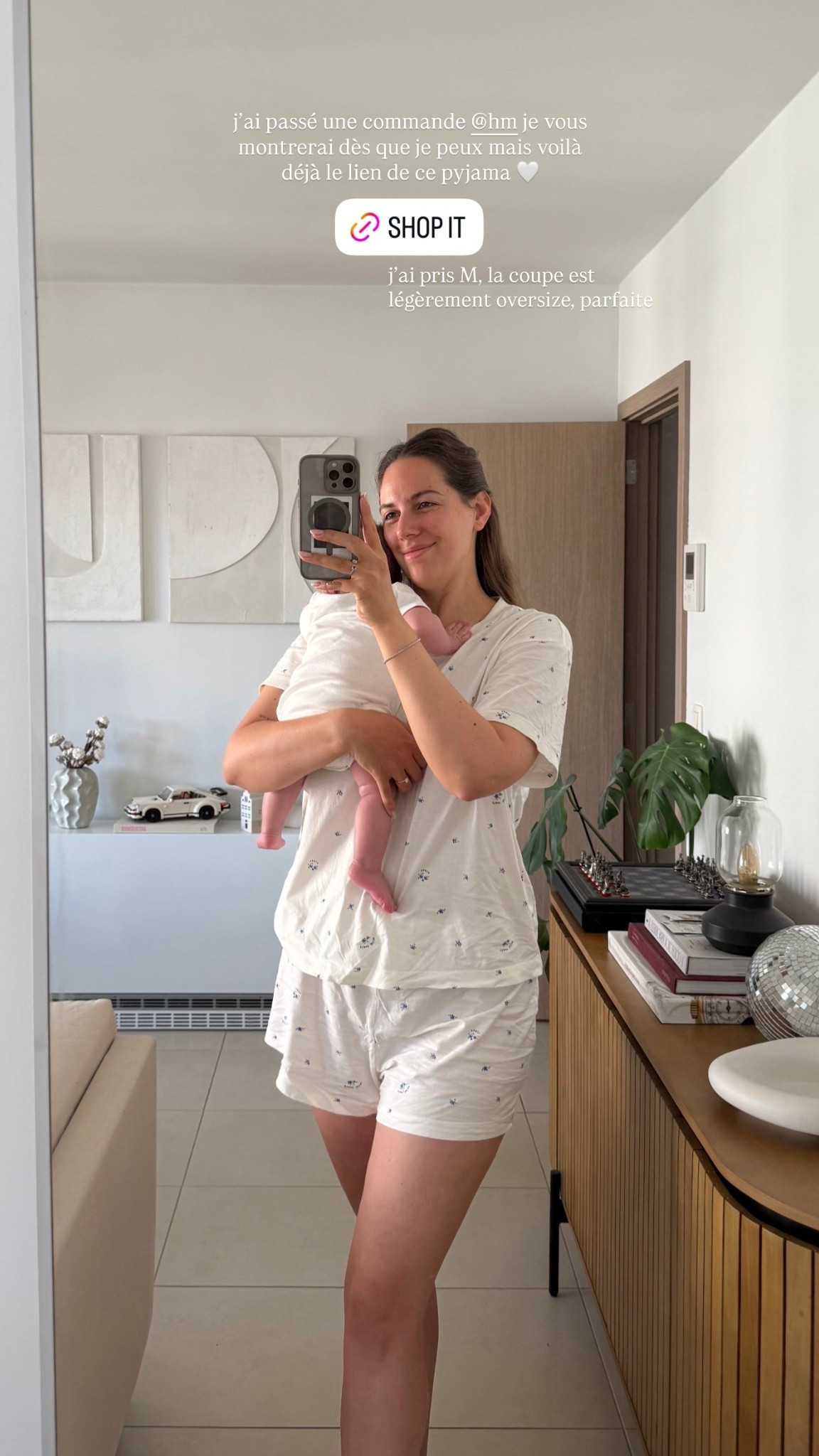 j’ai passé une commande @hm je vous montrerai dès que je peux mais voilà déjà le lien de ce pyjama 🤍 j’ai pris M, la coupe est légèrement oversize, parfaite