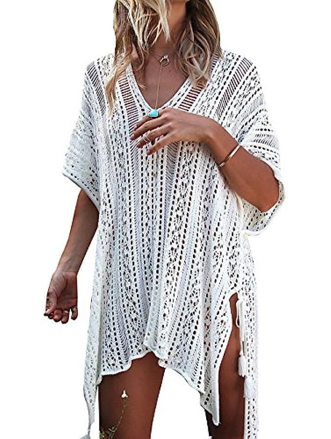 HARHAY Women's Summer Swimsuit Bikini Beach Swimwear Cover up | Amazon (US)