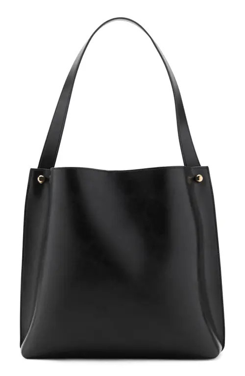 MANGO Faux Leather Tote in Black at Nordstrom | Nordstrom