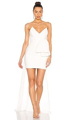 Katie May Eden Rock Mini Dress in Ivory from Revolve.com | Revolve Clothing (Global)