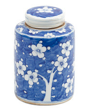 7.5in Plum Pattern Mini Tea Jar With Lid | Home | Marshalls | Marshalls