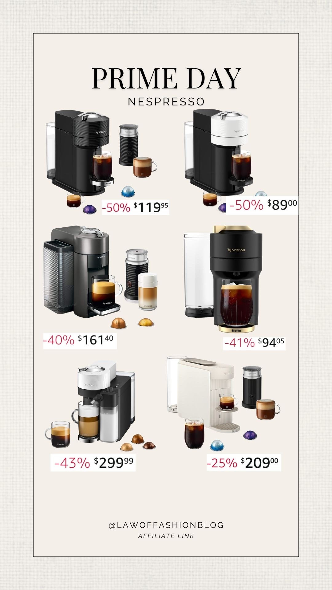 Amazon prime day deals, nespresso coffee machine sale, prime day kitchen deals, my coffee maker on sale

#LTKSaleAlert #LTKHome