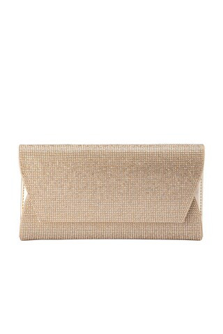 olga berg Stacey Crystal Clutch in Gold from Revolve.com | Revolve Clothing (Global)