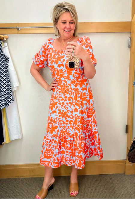 Talbots is having a 40% off sale today! I’m wearing a size 10 in this puff sleeve poplin dress! I love this for vacation or date night! My Vince Camuto wedges are TTS and I’m wearing a 9.5

#LTKwedding #LTKworkwear #LTKsalealert