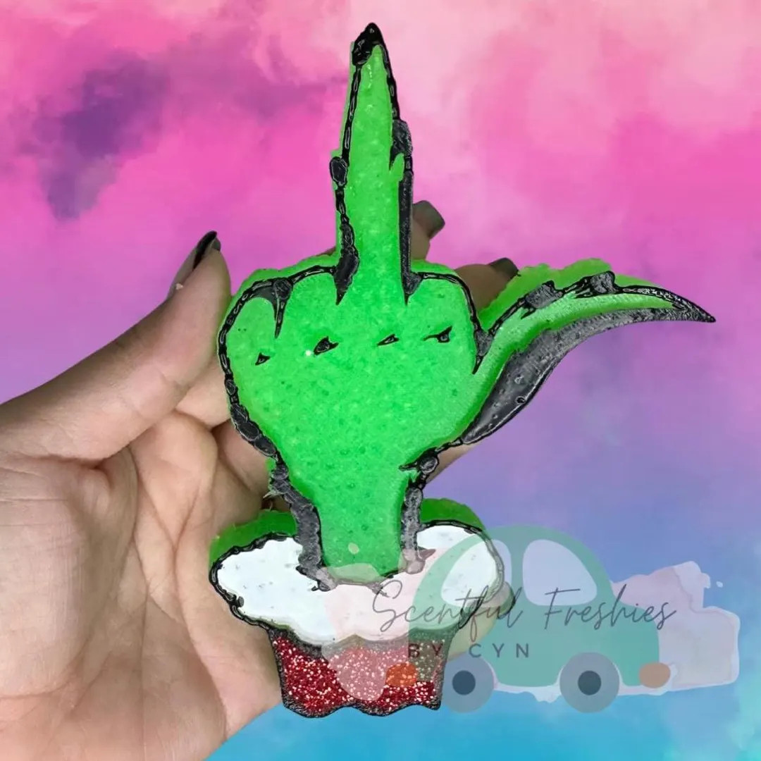 Christmas Middle Finger Car Freshie - Etsy | Etsy (US)