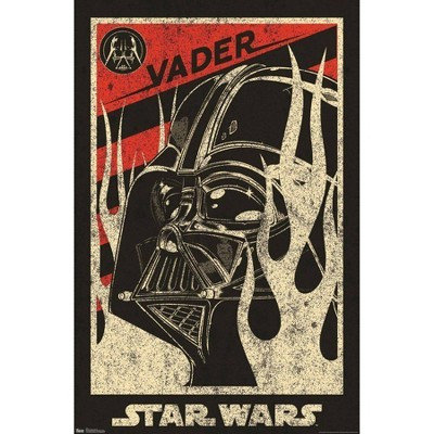 34" x 22" Star Wars: Saga Vader Propaganda Premium Poster - Trends International | Target