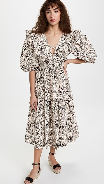 Calla Puff Sleeve Dress | Shopbop