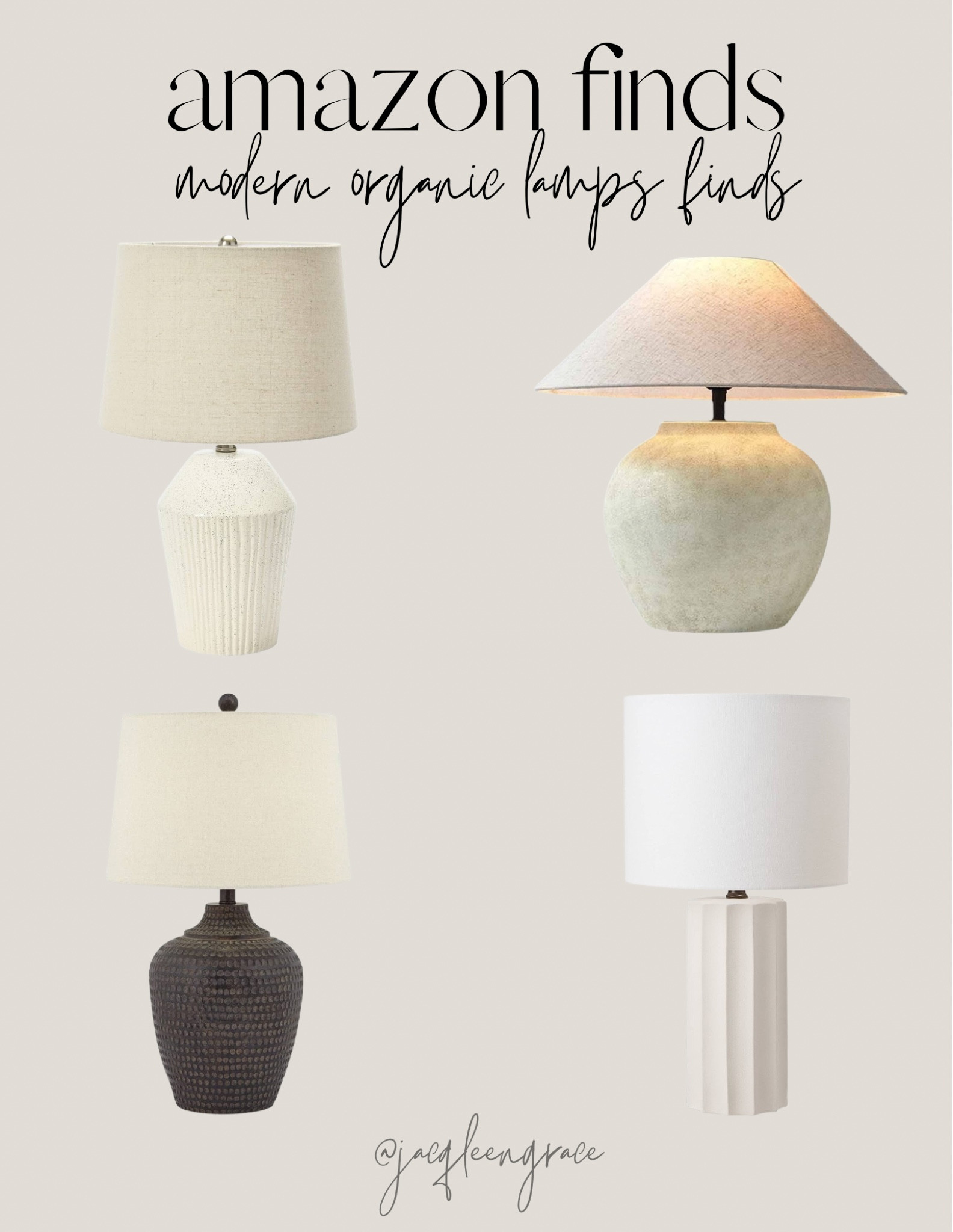 Modern organic lamps found on amazon. Budget friendly. For any and all budgets. Glam chic home, French Country Style, Parisian Chic. Home decor and accessories.

#LTKFind #LTKhome #LTKstyletip