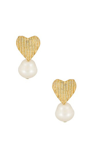 Aria Earrings in Gold | Revolve Clothing (Global)