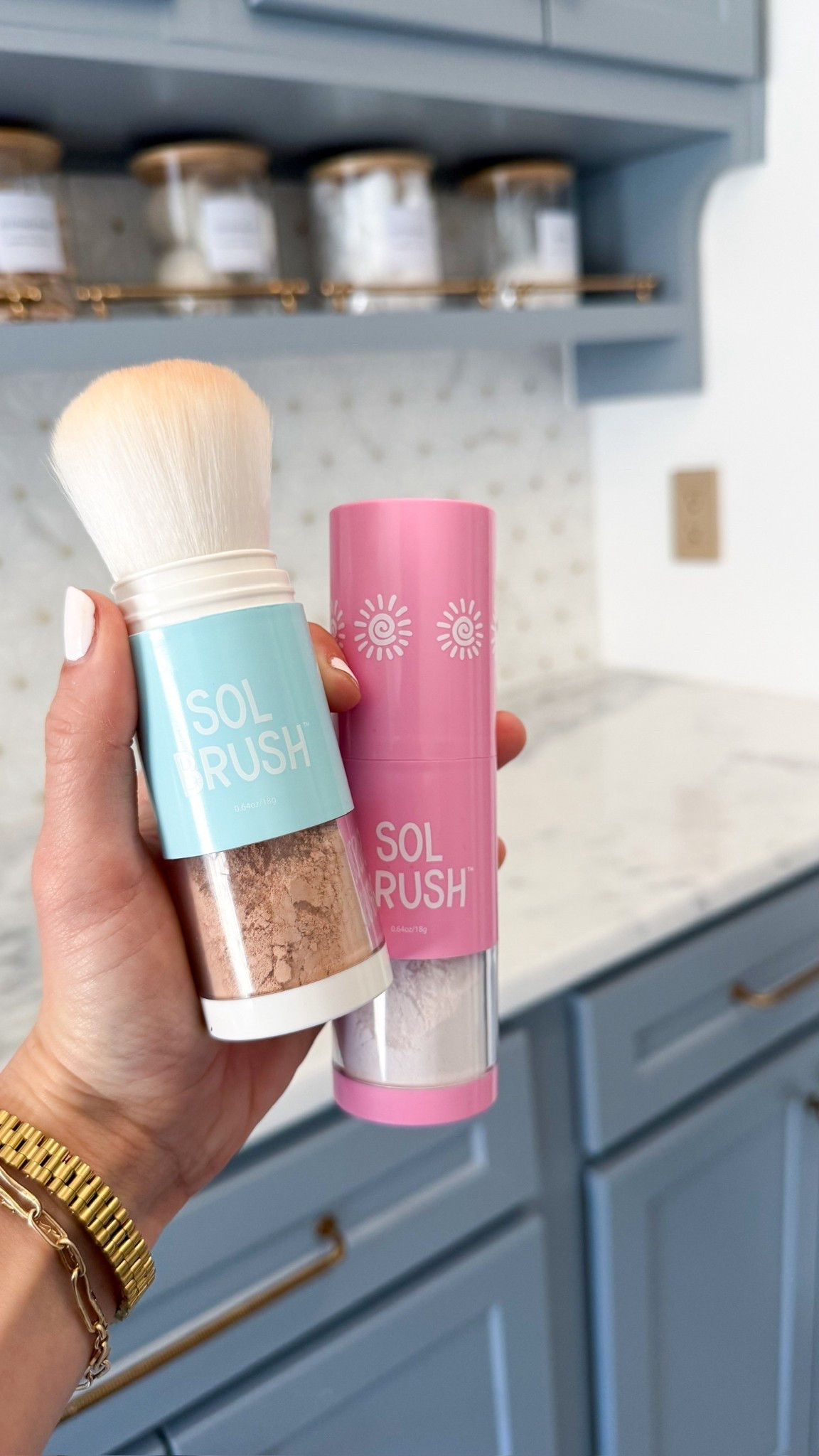 The girls’ absolutely love this sunscreen, they call it their makeup sunscreen. It’s mess free, grease free, and gets into all those hard to reach spots. Plus it’s water resistant too! 