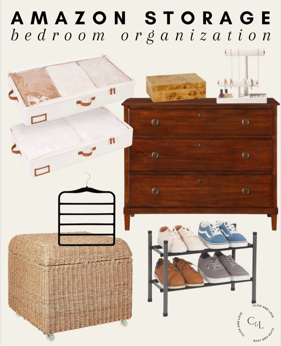 Amazon bedroom storage 🖤 love these under the bed organizers to save space! 

Bedroom storage, bedroom organization, dresser, jewelry organizer, jewelry box, decorative box, storage ottoman, closet organizer, under the bed organizer, shoe rack, Amazon, Amazon home, Amazon must haves, Amazon finds, amazon favorites, Amazon home decor #amazon #amazonhome

#LTKstyletip #LTKfindsunder50 #LTKhome