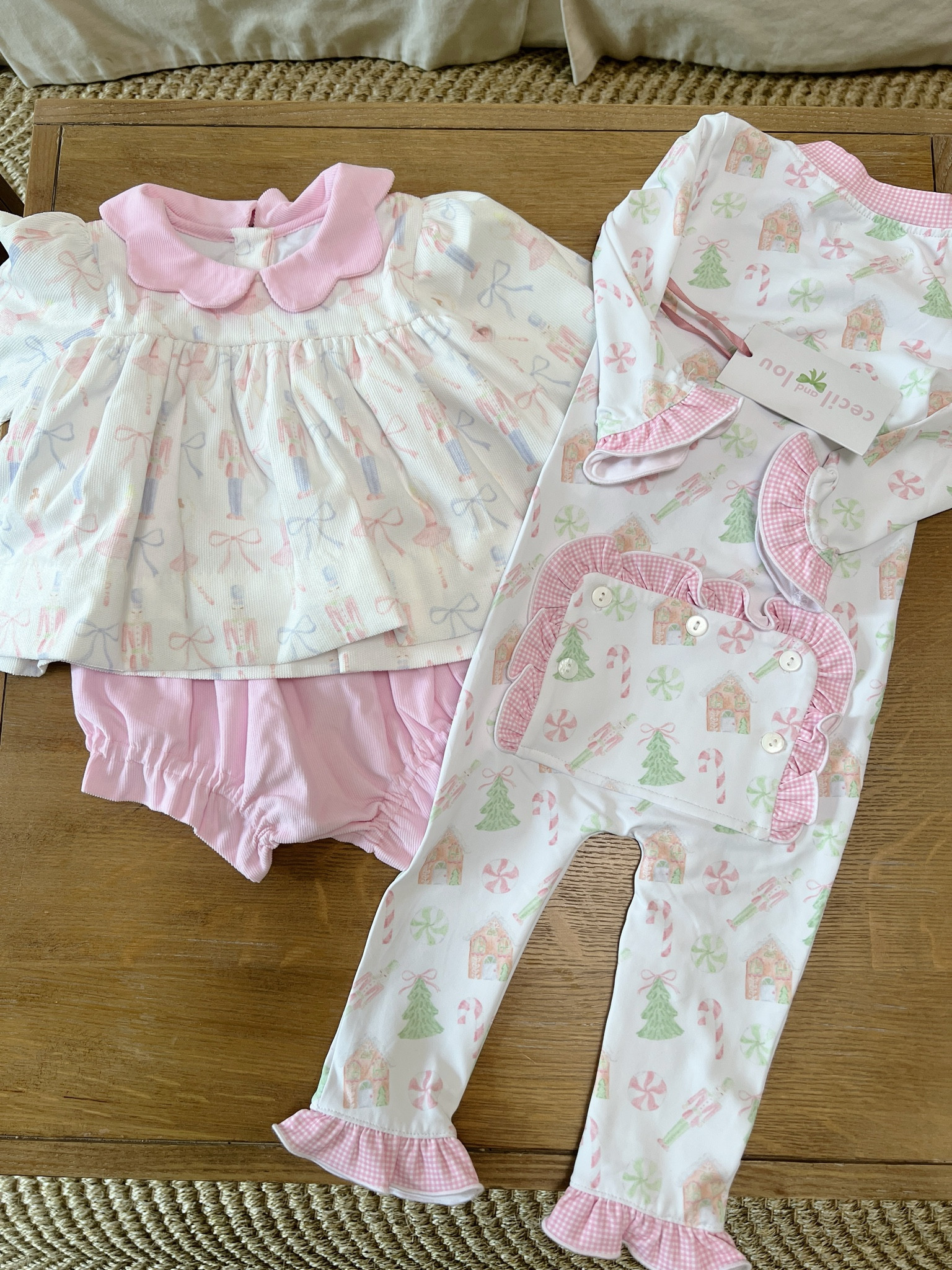 The cutest holiday pieces as a collaboration between Mumu & Macaroons and Cecil & Lou!

#LTKBaby