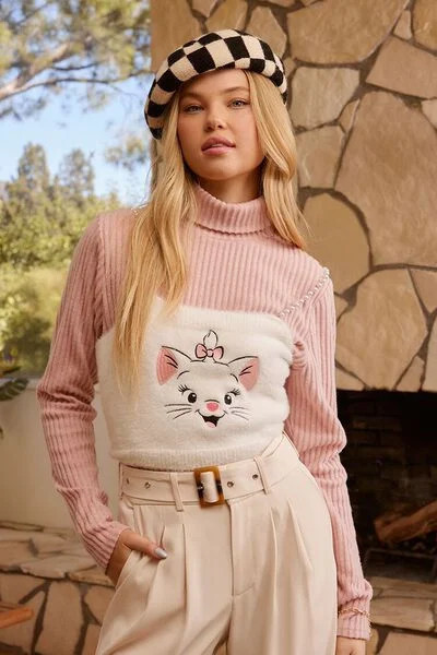 Disney Marie Fuzzy Cropped Cami | Forever 21 (US)