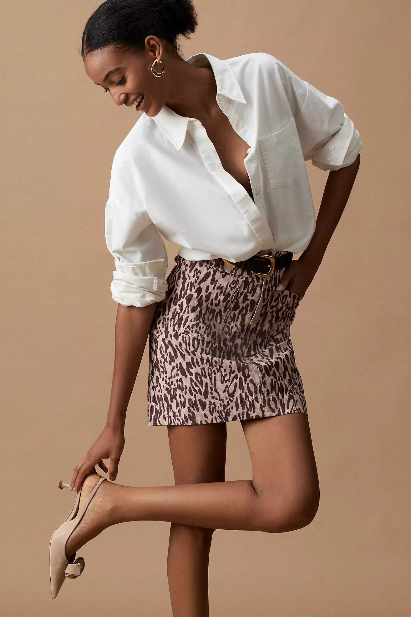 Bibi Lou Knotted Slingback Heels | Anthropologie (US)