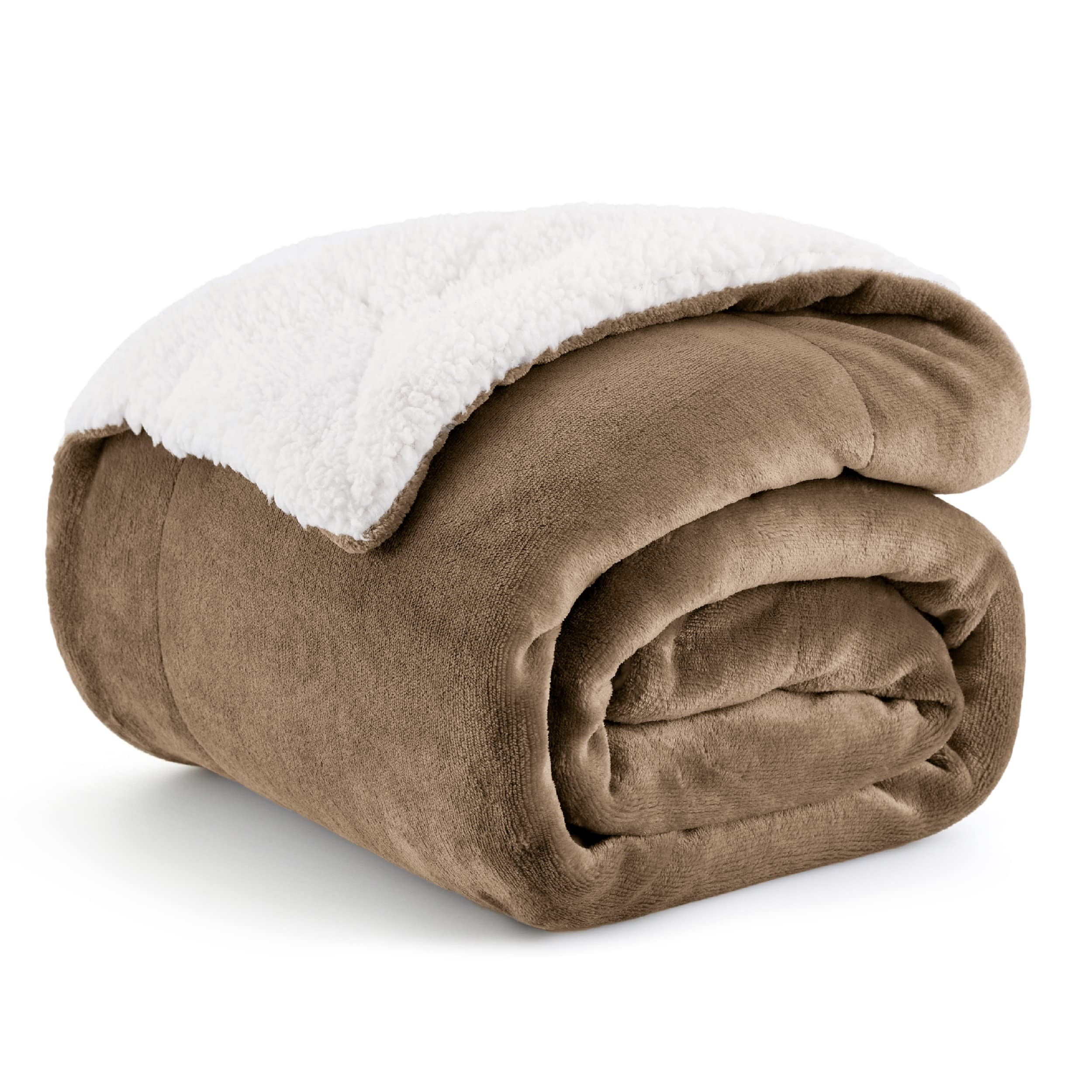 Bedsure GentleSoft Sherpa Fleece Throw Blanket for Couch - Thick and Warm, Soft Fuzzy Plush Throw... | Amazon (US)
