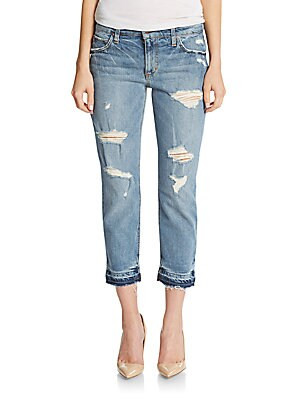 The Billie Slim Cropped Boyfriend Jeans | Saks Fifth Avenue OFF 5TH