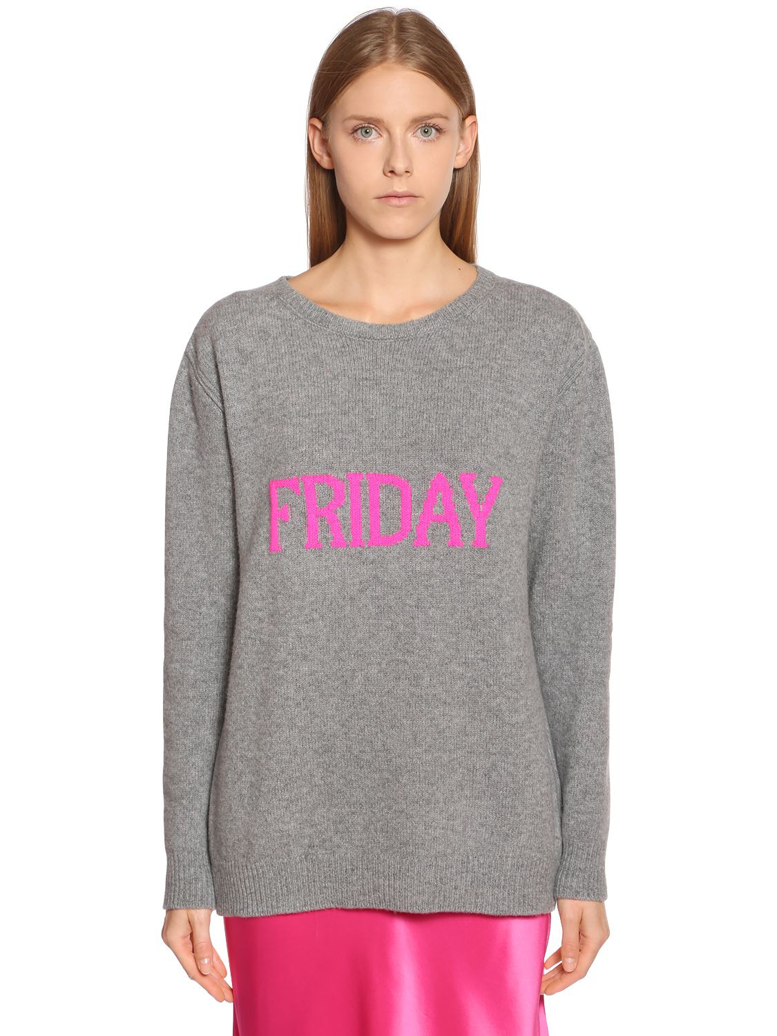 FRIDAY OVERSIZE WOOL & CASHMERE SWEATER | Luisaviaroma