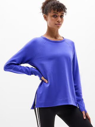 Coaster Luxe Recover Sweatshirt | Athleta