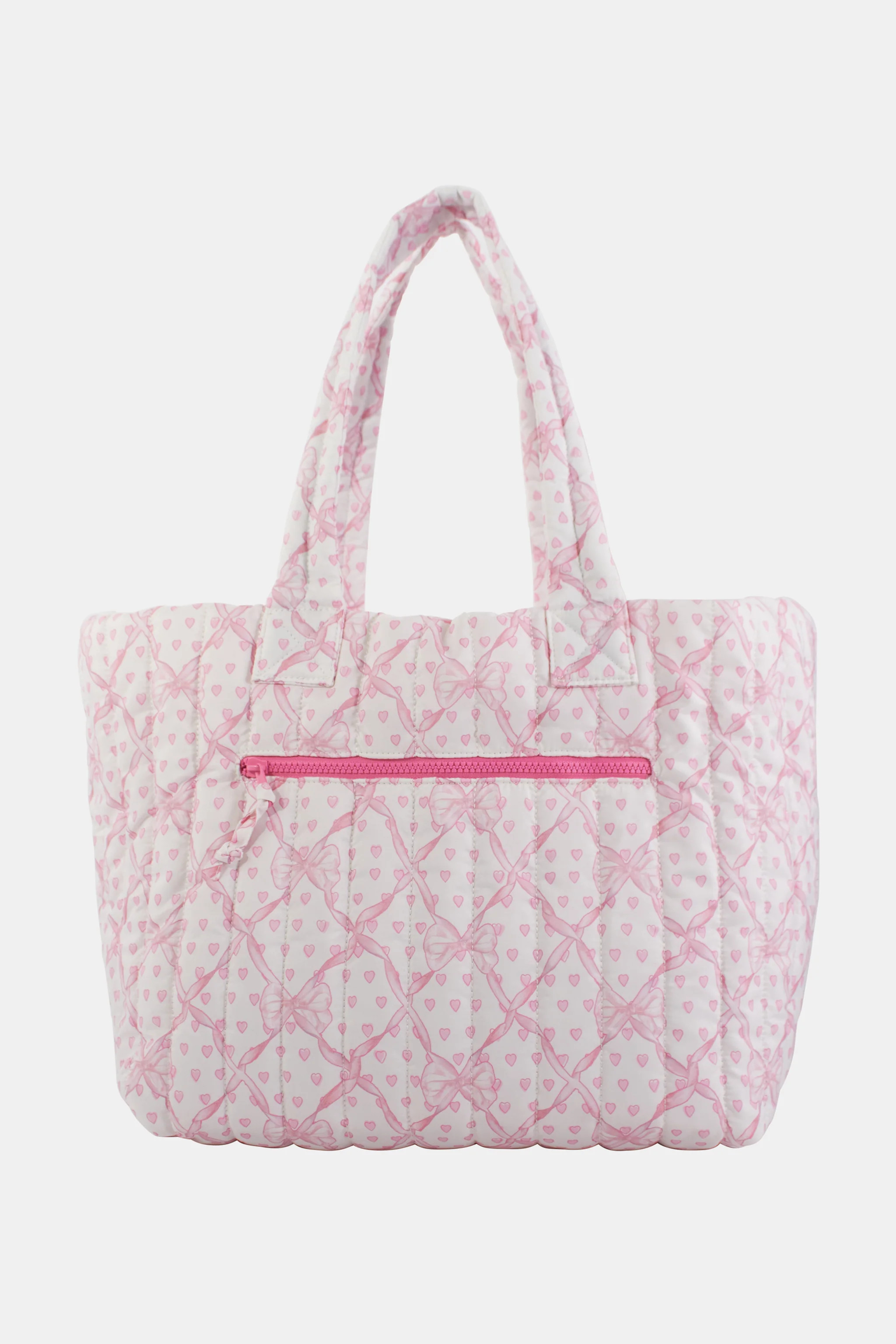 Baby Bow Hearts Quilted Tote | Roller Rabbit | Roller Rabbit