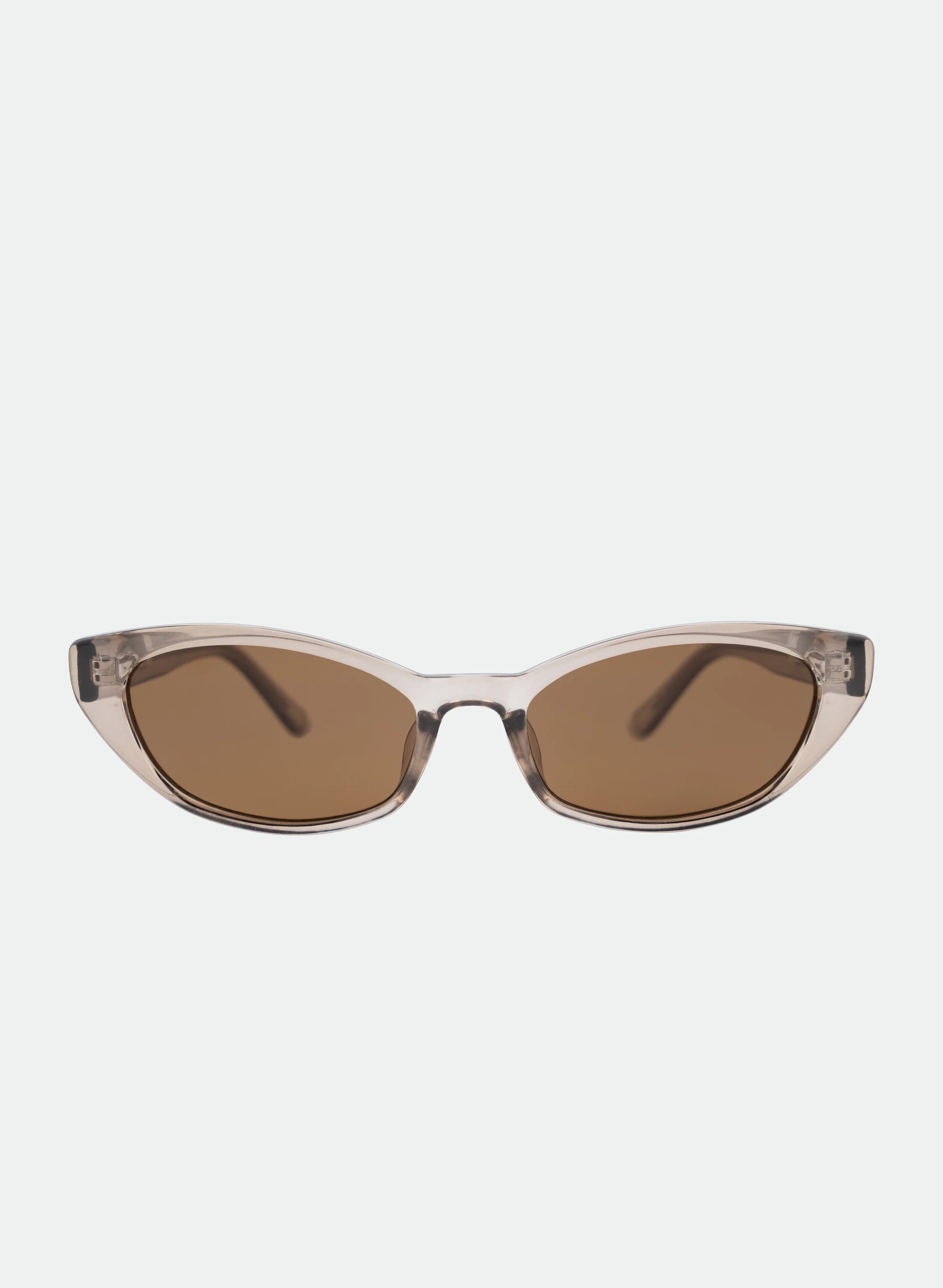 Shona Transparent Olive | Otra Eyewear