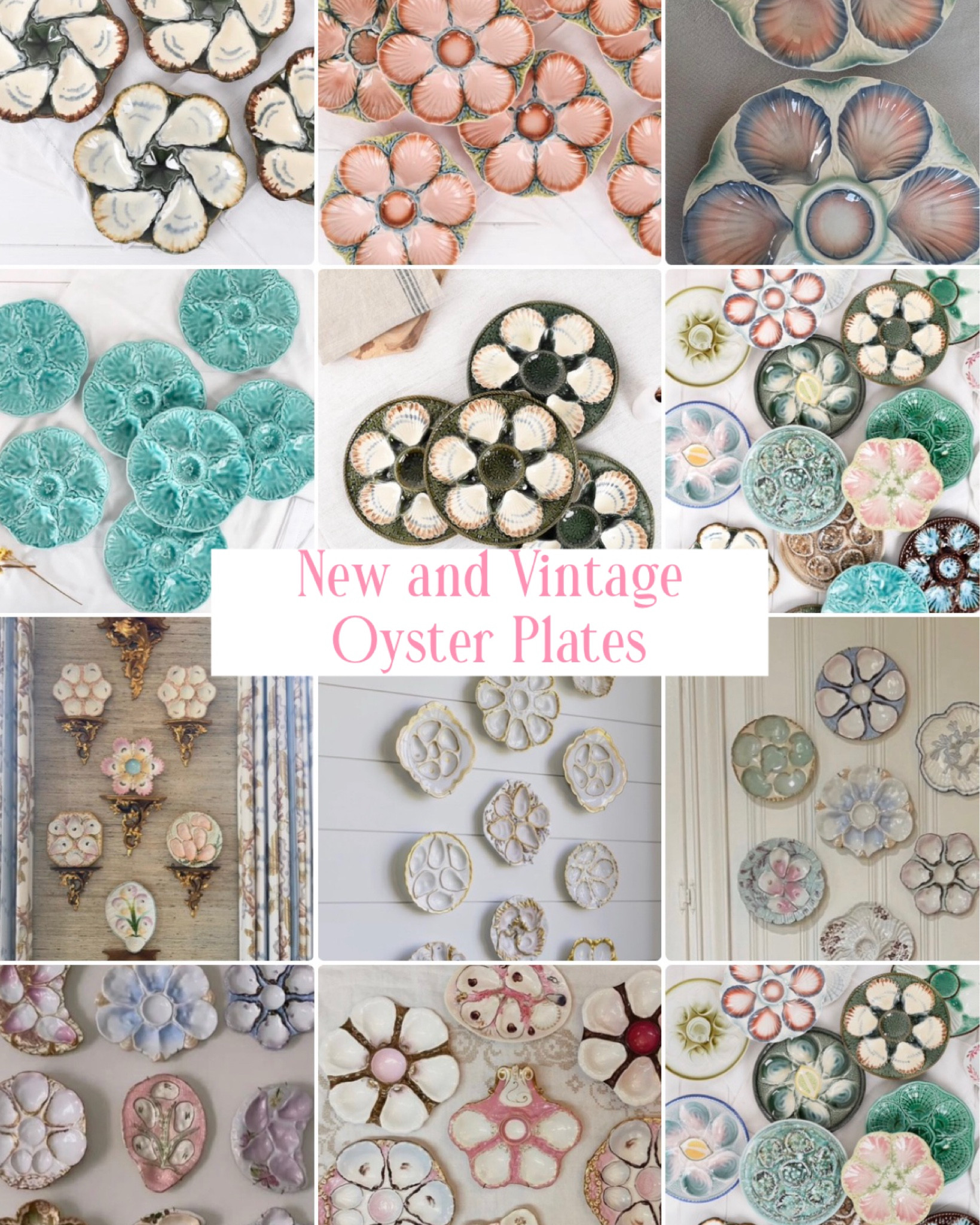Added more new and vintage oyster plates! 

#LTKMothersDay #LTKfoodie #LTKHome