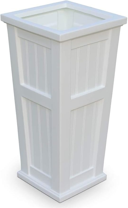 Cape Cod Tall Planter White | Amazon (US)