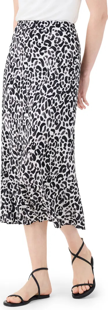 NIC+ZOE Onyx Animal Slip Skirt | Nordstrom | Nordstrom