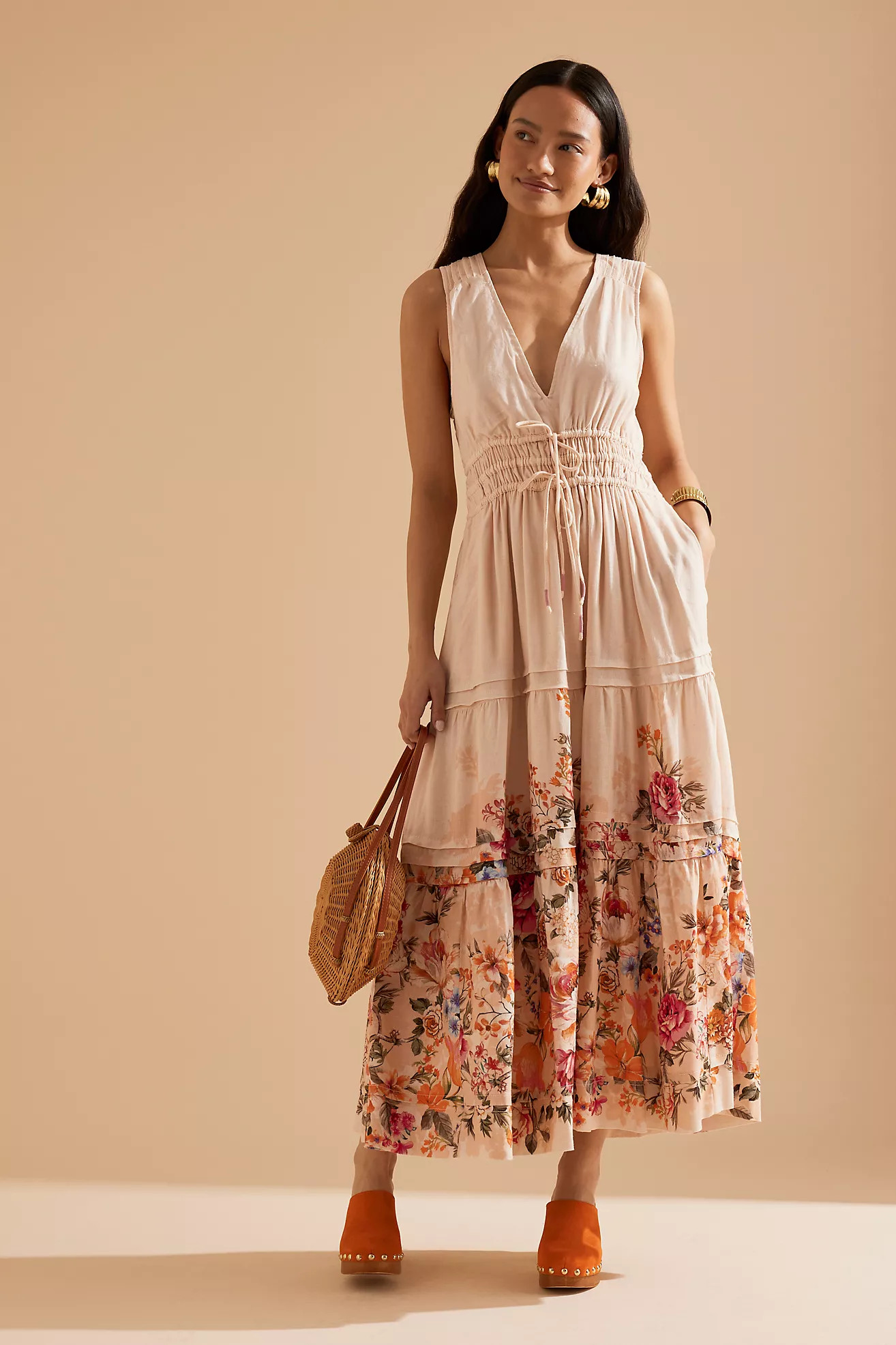 The Somerset Maxi Dress: Linen Ties Edition | Anthropologie (UK)
