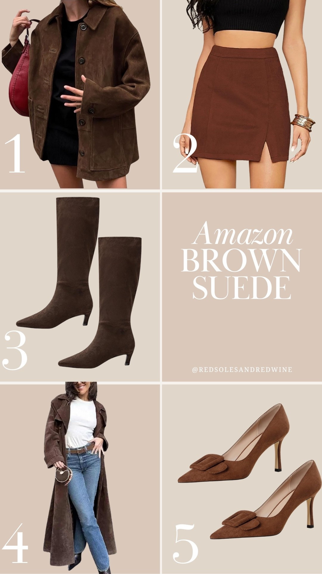 Brown suede trend from Amazon! Affordable fall styles, knee high boots, suede heel, suede jacket, suede trench, fall outfit, fall trend 

#LTKShoeCrush #LTKStyleTip