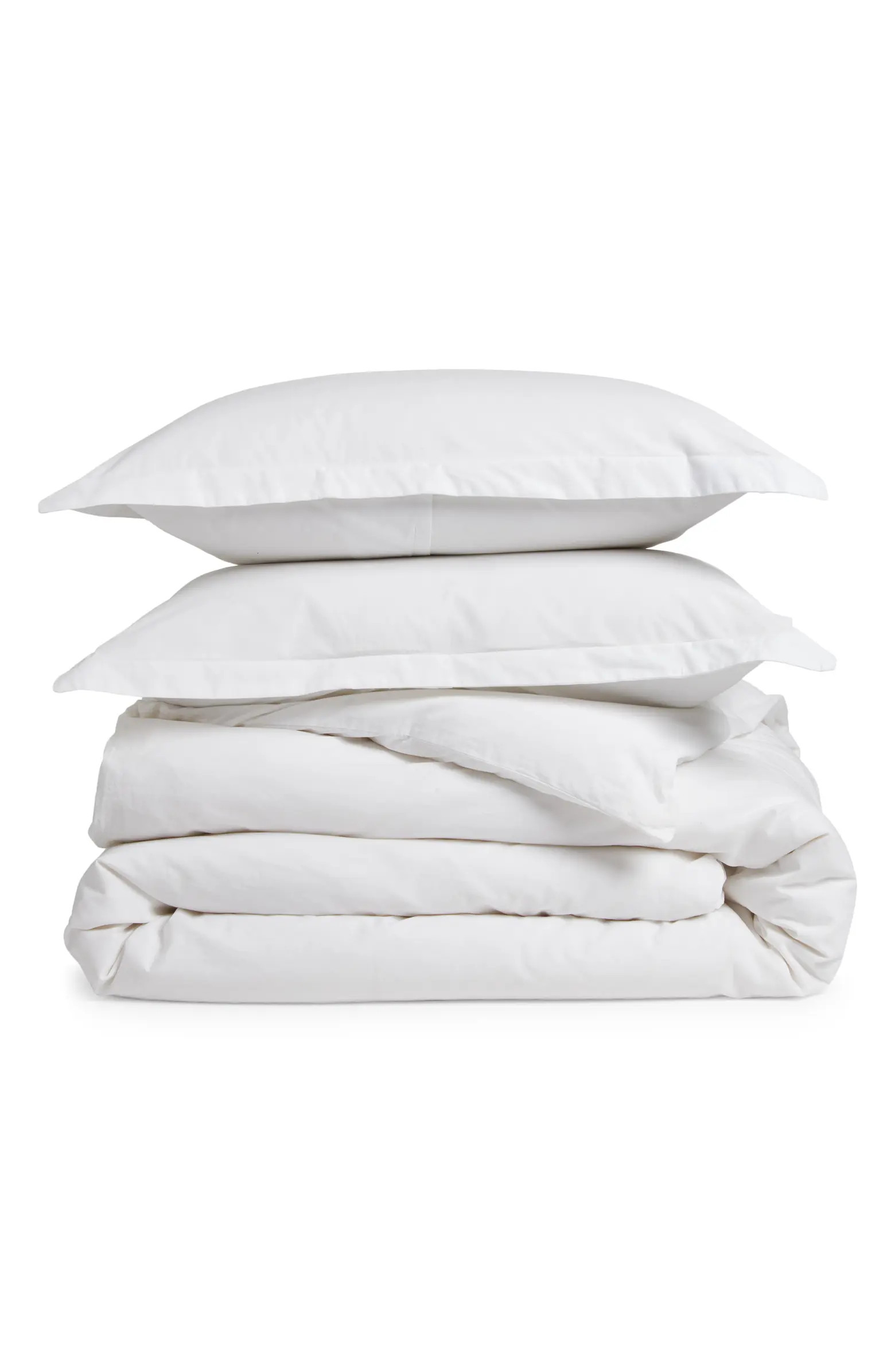 Nordstrom Organic Cotton Percale Duvet & Shams Set | Nordstrom | Nordstrom