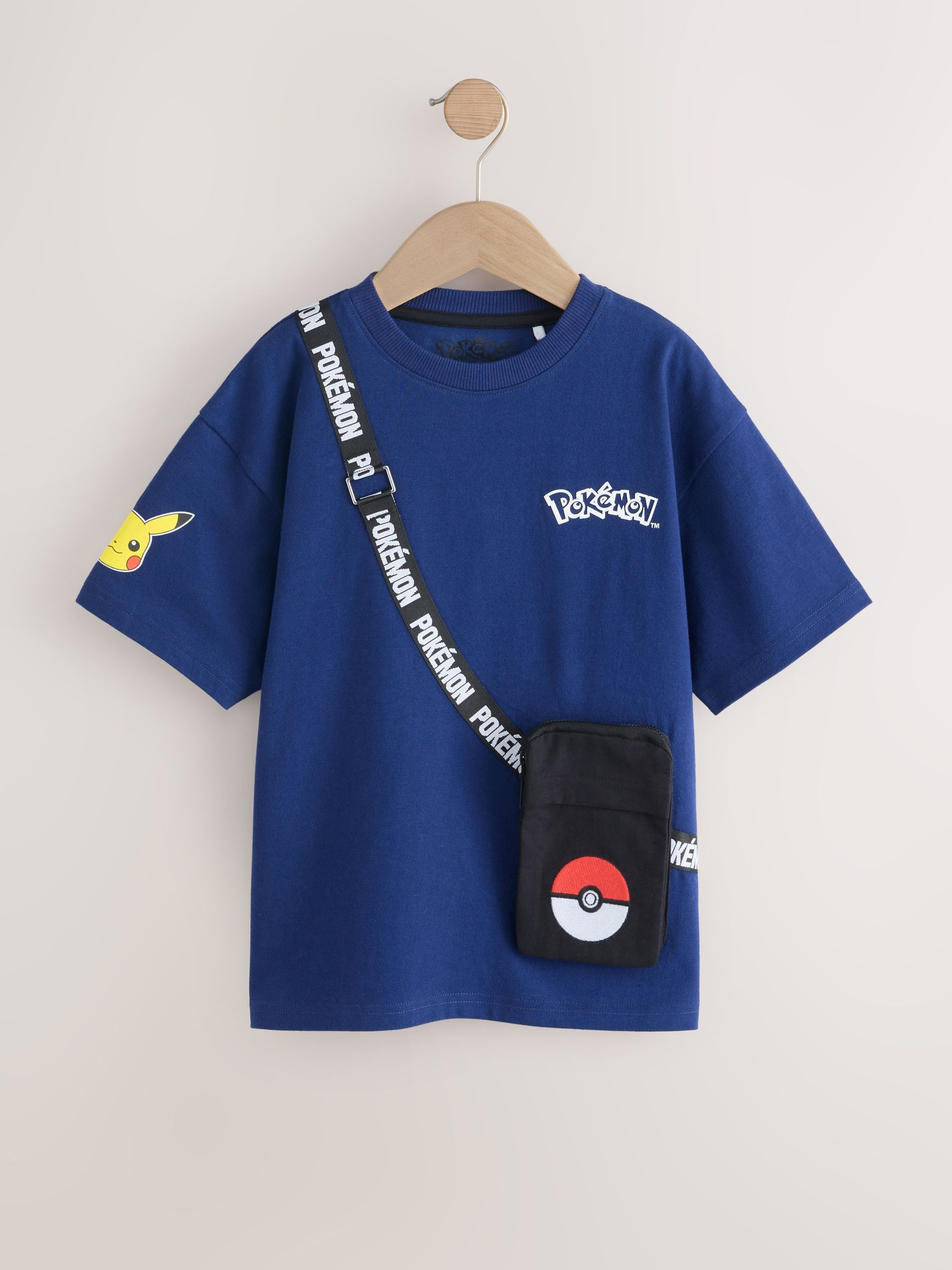 Next Blue Pokémon Short Sleeve T-Shirt (3-16yrs) | Next US