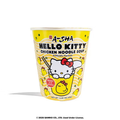 A-Sha Hello Kitty Chicken Cup Noodle Soup -  2.29oz | Target