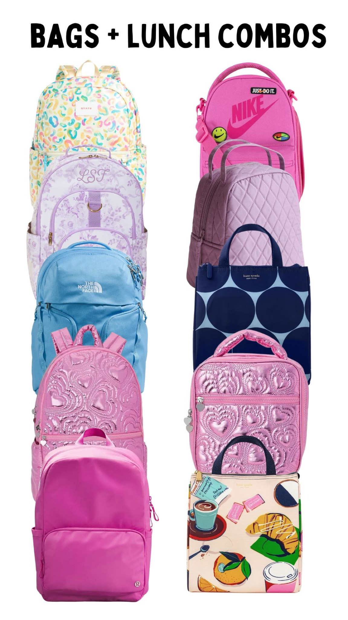 Loving these backpack + lunch combos. 

#LTKkids #LTKitbag #LTKstyletip