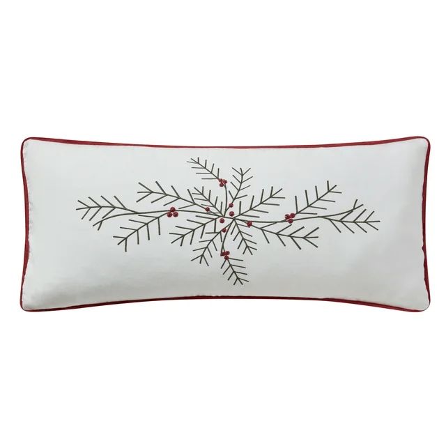 My Texas House Conroe 12" x 28" Multi Embroidered Holiday Decorative Pillow Cover | Walmart (US)