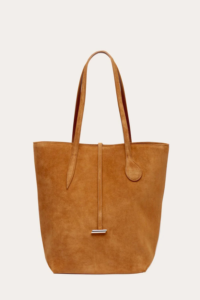 Tall Sprout Tote Rhum Suede | LITTLE LIFFNER