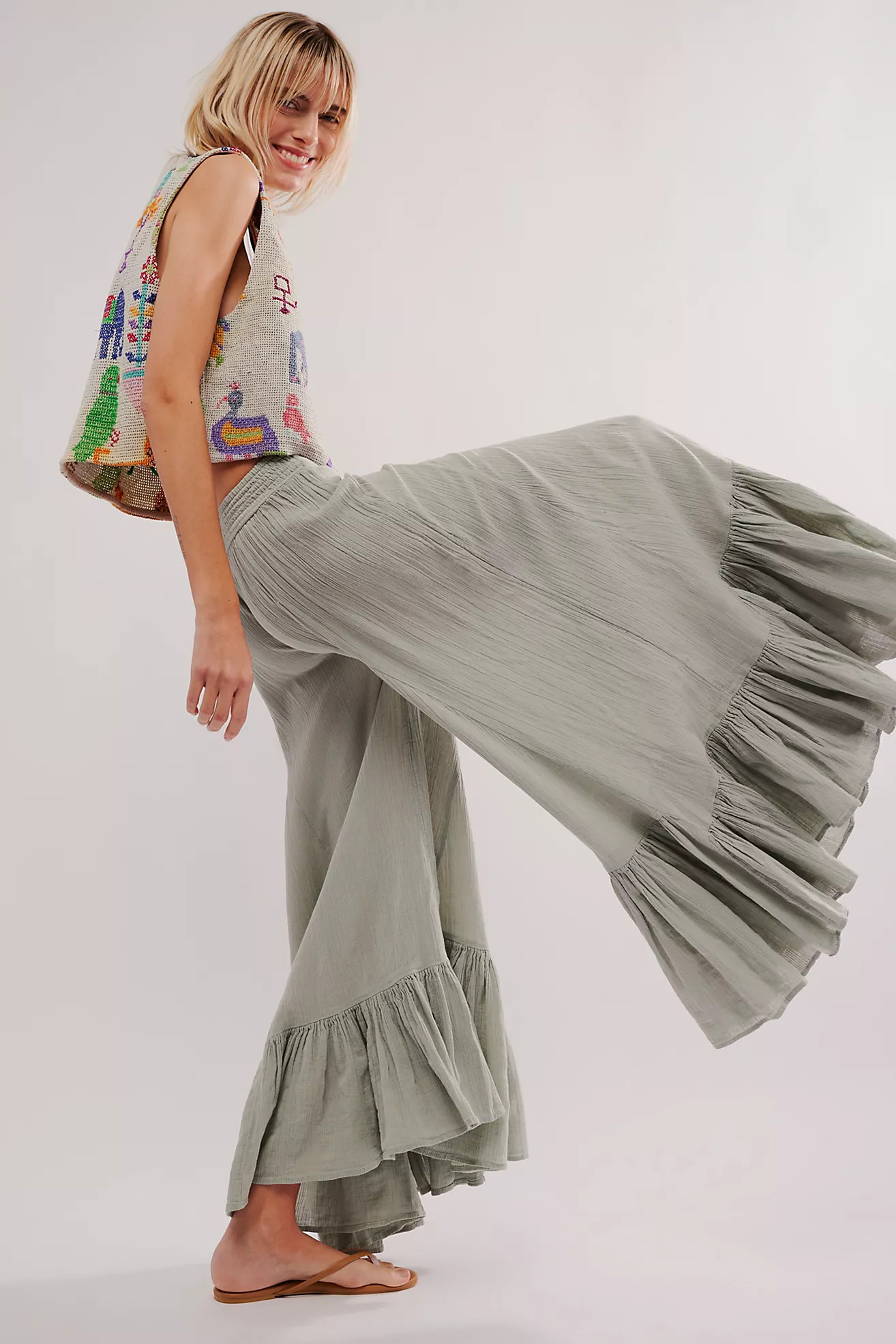Summer Kiss Godet Pants | Free People (Global - UK&FR Excluded)
