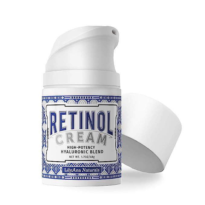 LilyAna Naturals Retinol Cream for Face - Retinol Cream, Anti Aging Cream, Retinol Moisturizer fo... | Amazon (US)