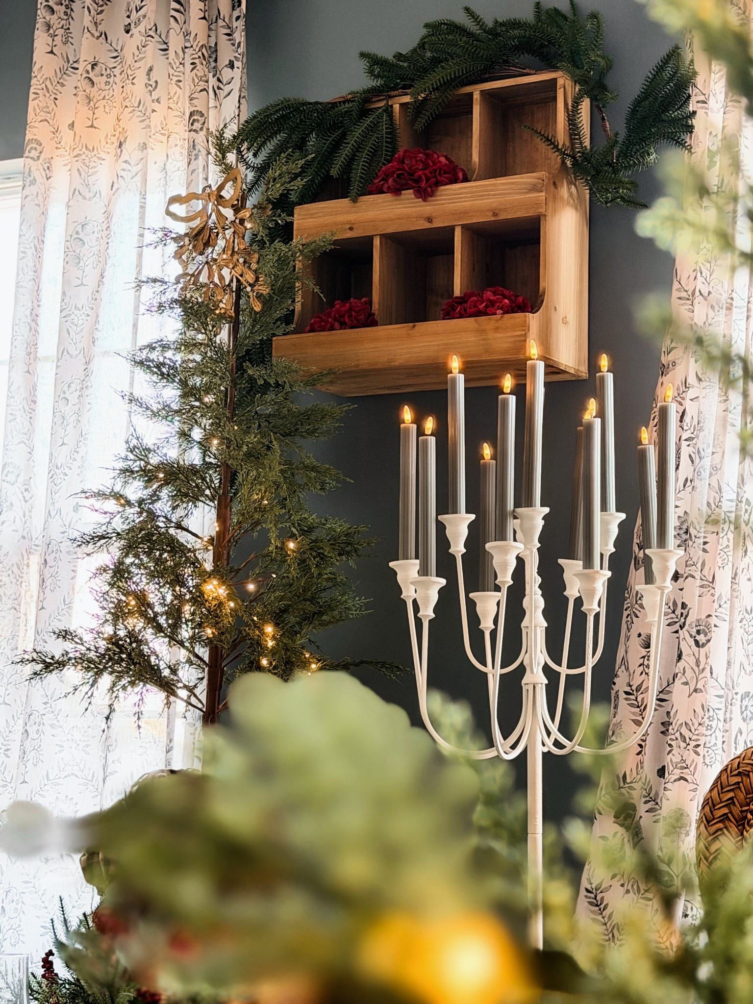 The cutest little wooden cubby- styled for Christmas right now but it's such a beautiful everyday piece of decor too! ❤️

#LTKSeasonal #LTKHoliday #LTKHome