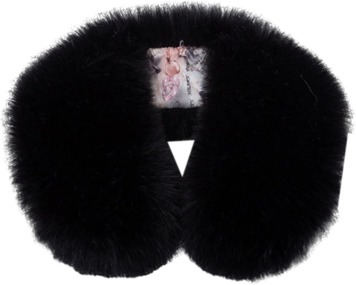 Talent Star Detachable Faux Fur Collar Wrap, Soft Fluffy Solid Color Fake Collar Winter Neck Warm... | Amazon (US)