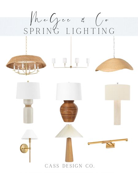 McGee & Co spring collection lighting!

McGee & Co new / spring lighting / coastal lighting / studio McGee / spring decor / 

#LTKSeasonal #LTKhome #LTKstyletip
