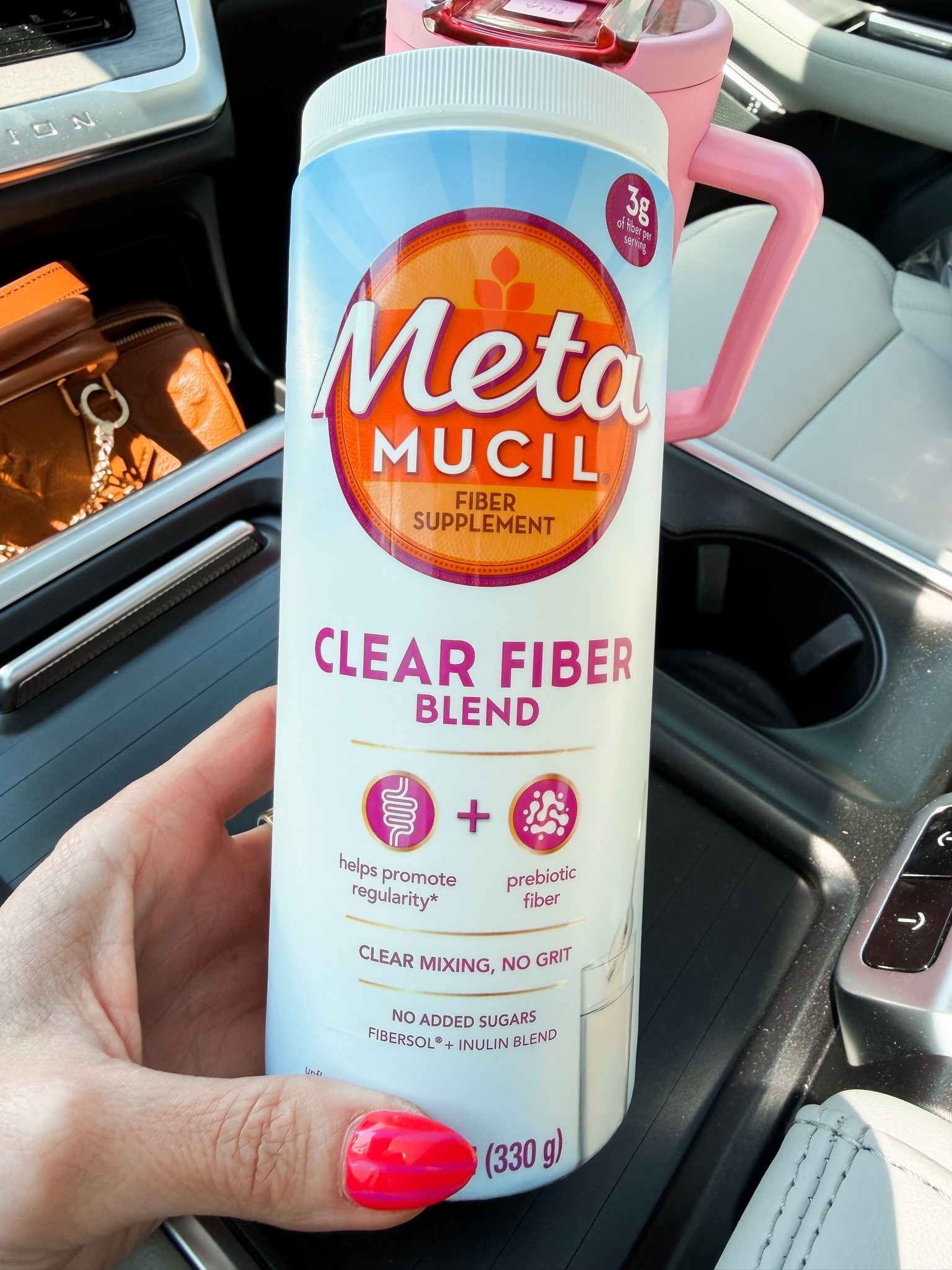 #ad Quick @Target pick up order, including my favorite new way to get more Fiber #Metamucil_Partner #TargetPartner @metamucil
†Diets low in saturated fat and cholesterol that include 7 grams of soluble fiber per day from psyllium husk, as in Metamucil, may reduce the risk of heart disease by lowering cholesterol.  One serving of Metamucil has 2.4 grams of this soluble fiber