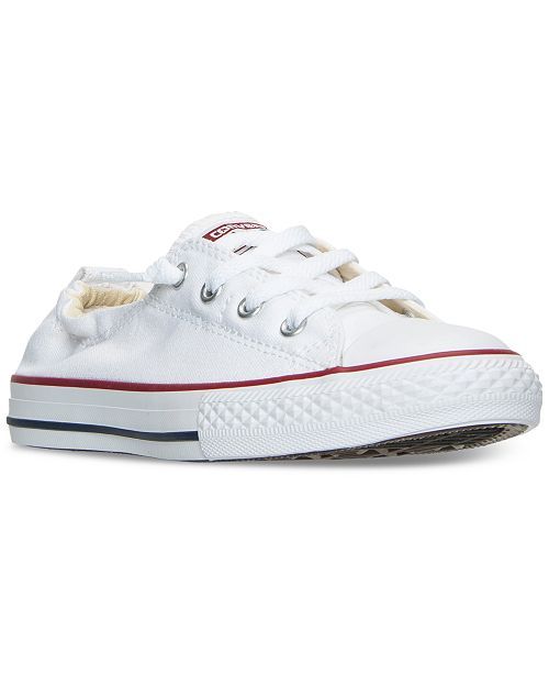 Converse Big Girls' Chuck Taylor All Star Shoreline Slip On Casual Sneakers from Finish Line & Re... | Macys (US)