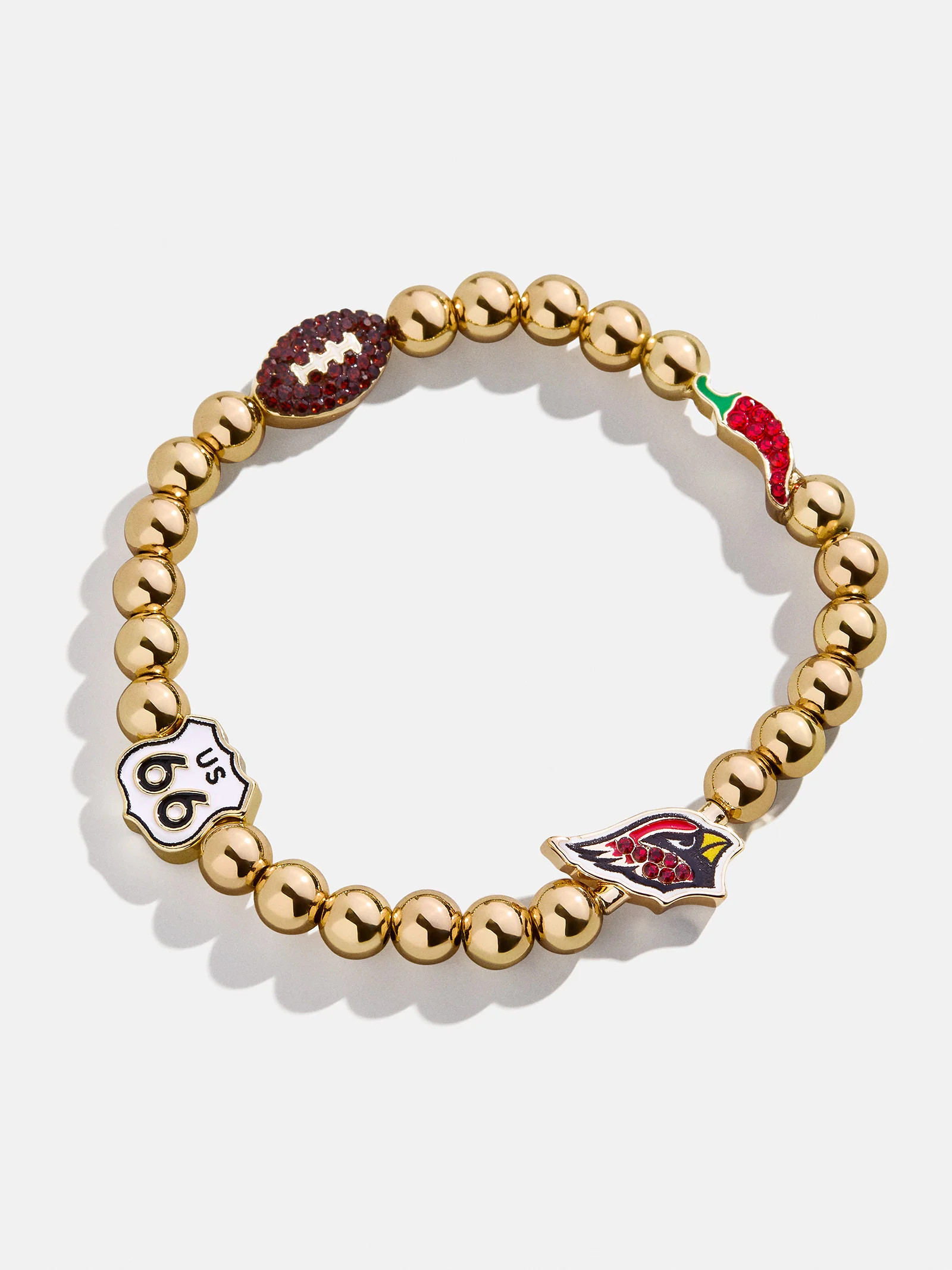 NFL Pisa Charm Bracelet - Arizona Cardinals | BaubleBar