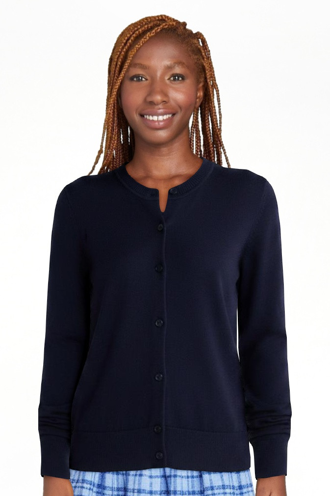 Free Assembly Women's Classic Cardigan Sweater with Long Sleeves, Lightweight, Sizes XS-4X | Walmart (US)