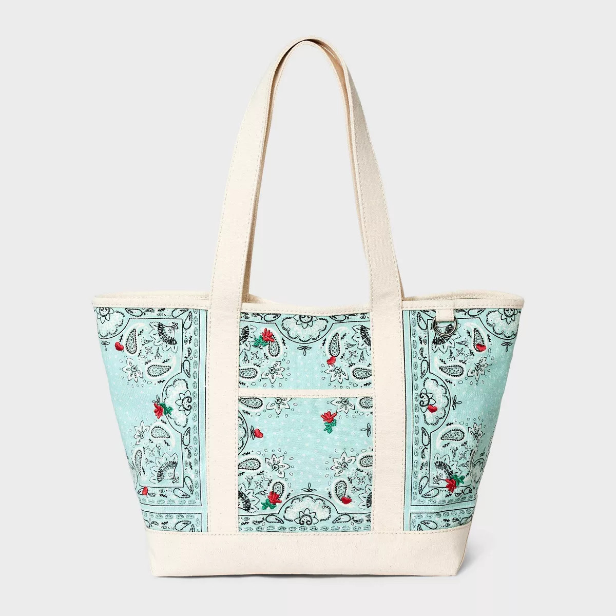Bandana Canvas Tote Bag - Universal Thread™ Mint Green | Target