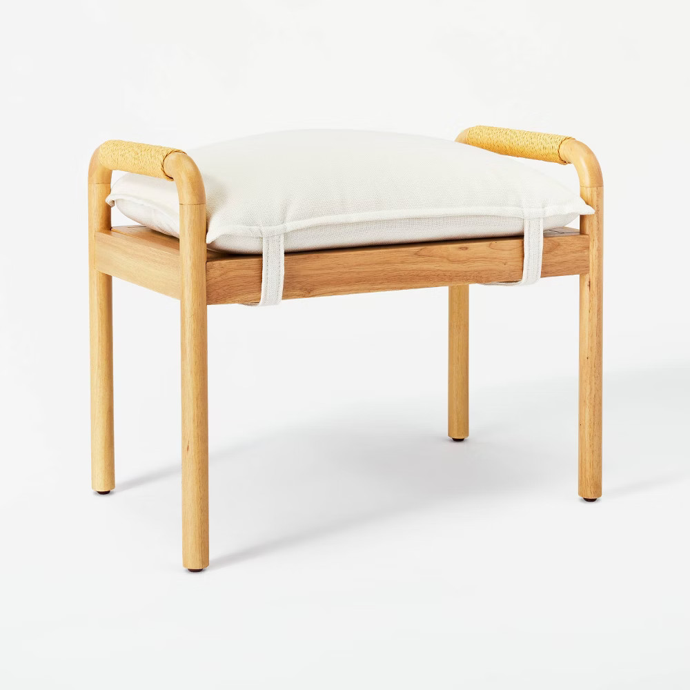 Ventura Ottoman Natural - Threshold designed with Studio McGee | Target