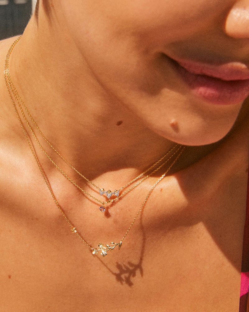 Lilah Pendant Necklace in 18k Gold Vermeil | Kendra Scott | Kendra Scott