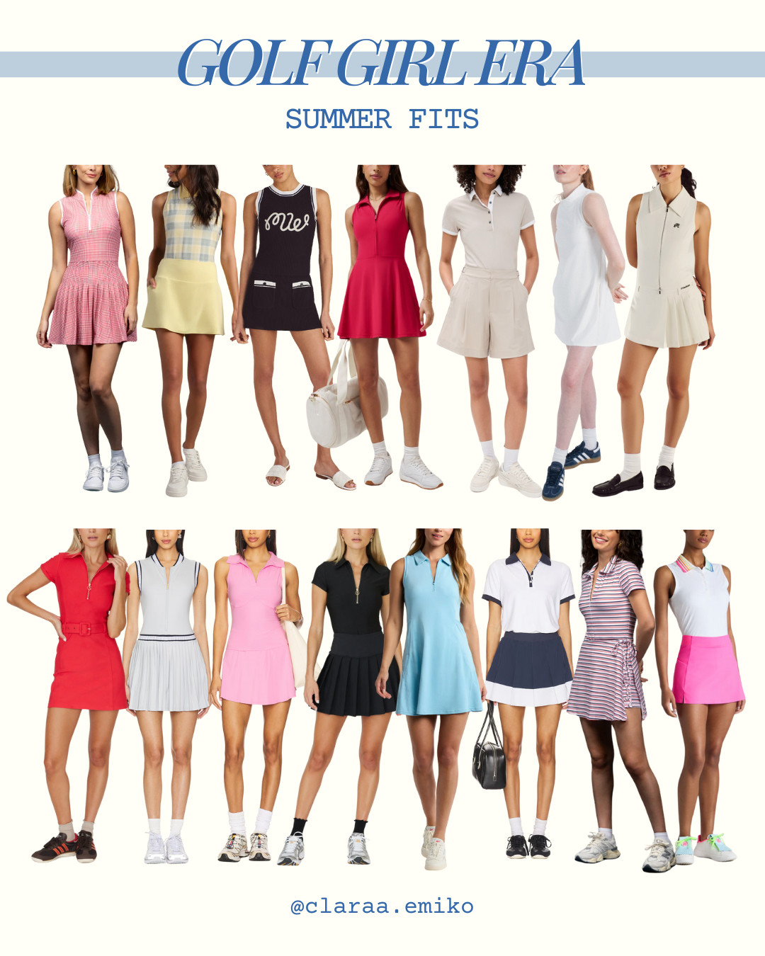 Trendy summer golf outfits 

 #LTKSummerEdit #LTKSeasonal #LTKActive