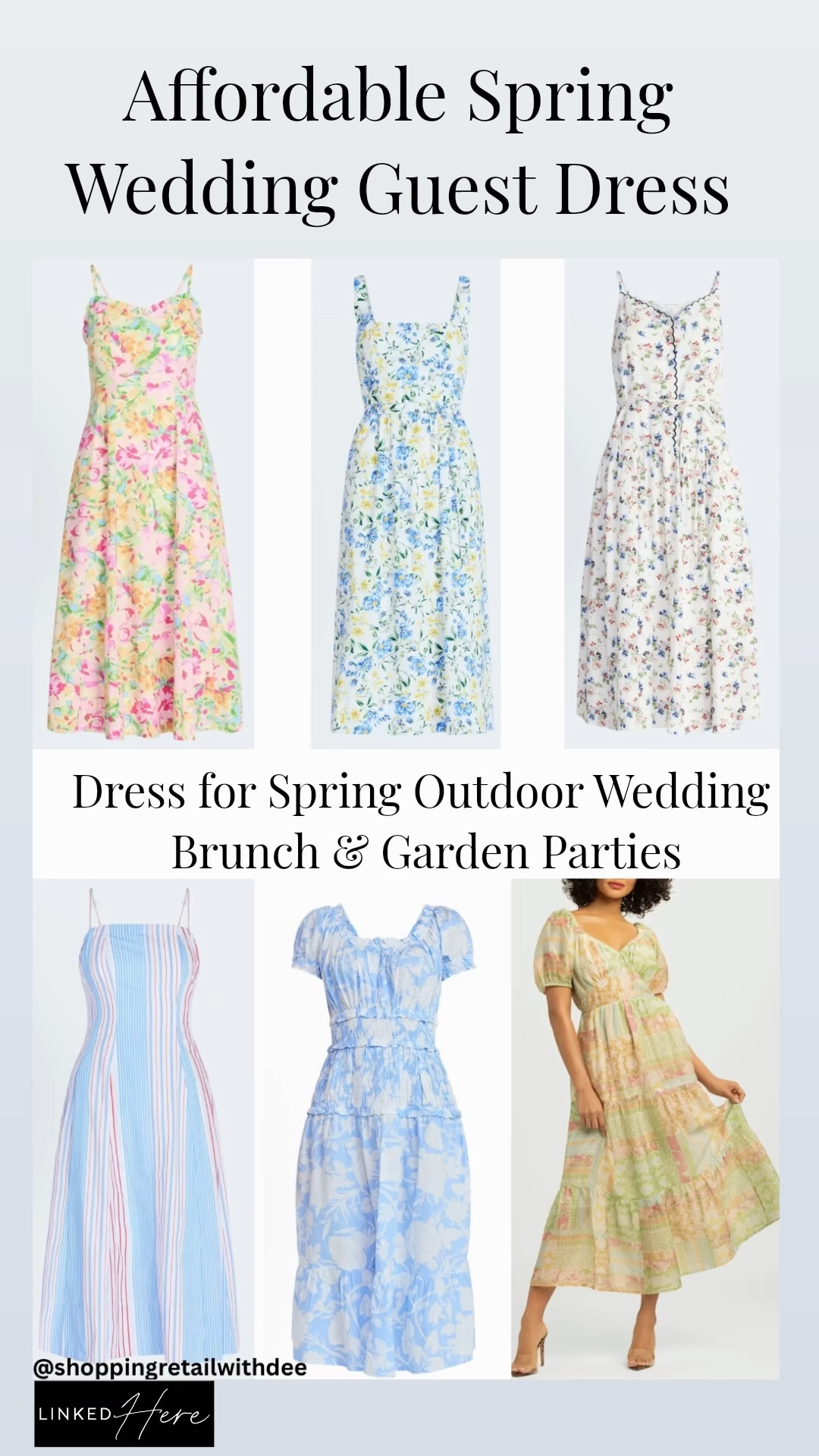 Affordable spring wedding guest dress 🌸 perfect for outdoor weddings, backyard receptions, or a garden party brunch with the girls. This flowy feminine dress is lightweight, flattering, and gives that romantic spring vibe without the high price tag. Such a good special occasion dress you’ll actually rewear all season 🤍Spring Outdoor Wedding Guest Dress (Affordable + Garden Party & Brunch Ready)
#springweddingguestdress
#outdoorweddingguest
#gardenpartydress
#affordablestyle #brunchoutfitideas
#femininedress
#floraldressstyle
#springoutfitswomen
#weddingguestlook
#classystylewomen

#LTKWedding #LTKSeasonal
